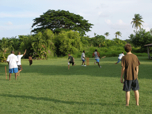 Cricket Game in Tobago