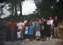 Members at the 2002 Feast of Tabernacles in Barbados in the Living Church of God