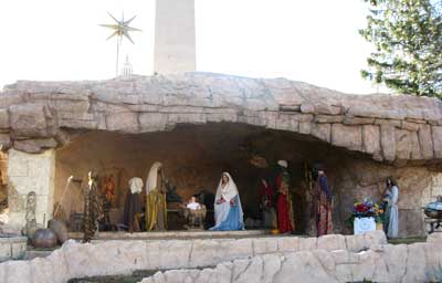 Representation of Cave Grotto, Vatican City, January 2010 Place of Jesus Birth?