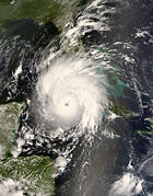 Hurricane Gustav Over Cuba