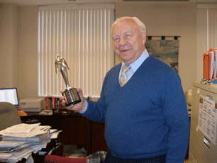 Richard Ames of Tomorrow's World With A Telly Award