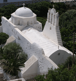 Sunday Church Naxos Greece