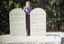 Ten Commandments in Holy Land, Arkansas Ten Commandments in Holy Land, Arkansas